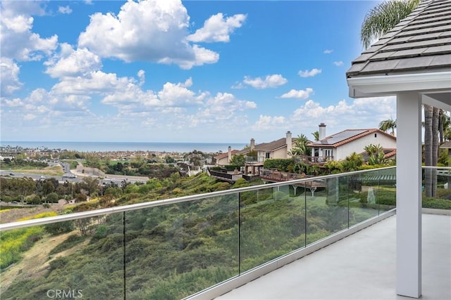 303 Calle Paisano, San Clemente, CA 92673 - balcony featuring a water view