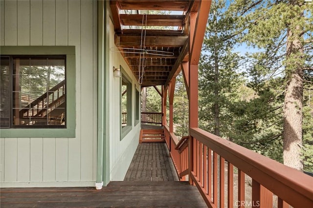32424 Snowshoe Ln, Running Springs, CA 92382 - view of deck