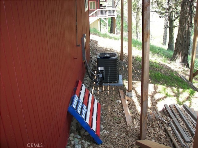 details featuring central AC unit