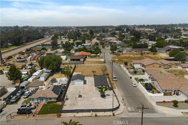 drone / aerial view featuring a residential view