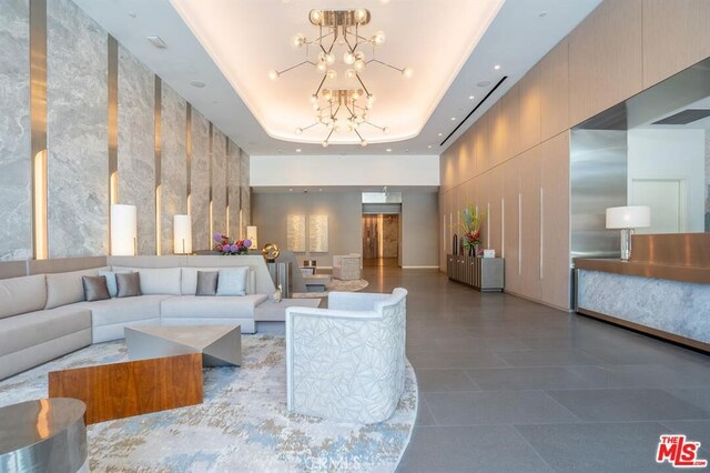 view of community lobby