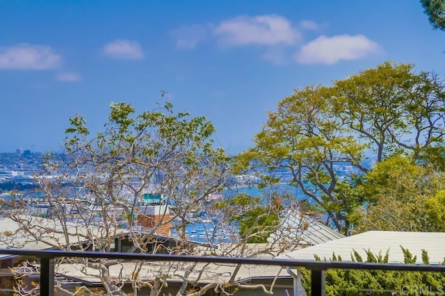 property view of water