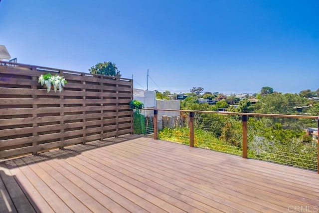 view of deck