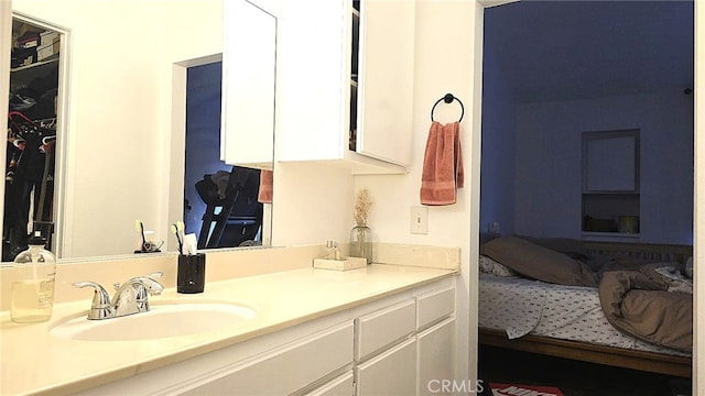 1921 Glenoaks Blvd Unit 196, San Fernando, CA 91340 - bathroom with vanity and a spacious closet