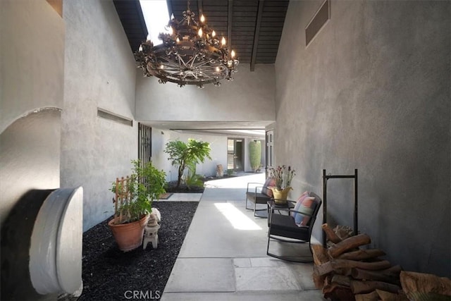13784 Choco Rd, Apple Valley, CA 92307 - common area featuring a high ceiling