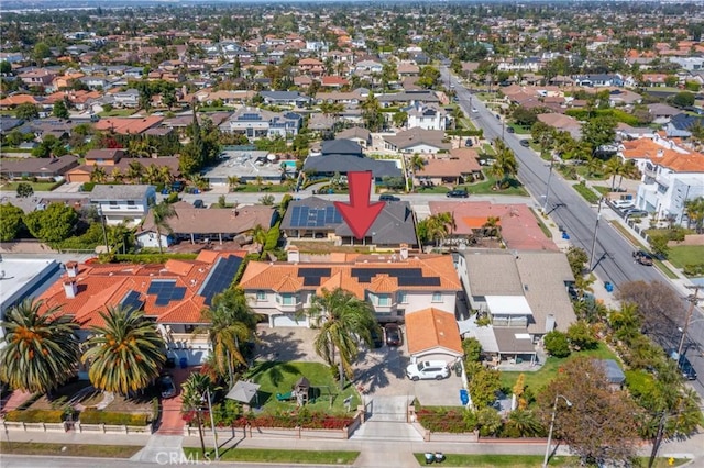 9371 Florence Ave, Downey, CA 90240 - bird's eye view featuring a residential view