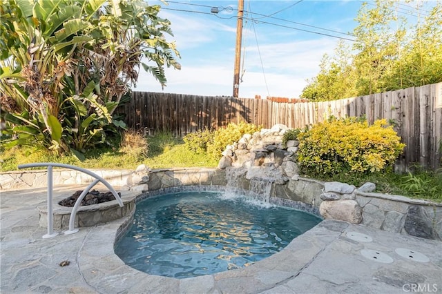 24511 Bridger Rd, Lake Forest, CA 92630 - view of swimming pool featuring a fenced backyard