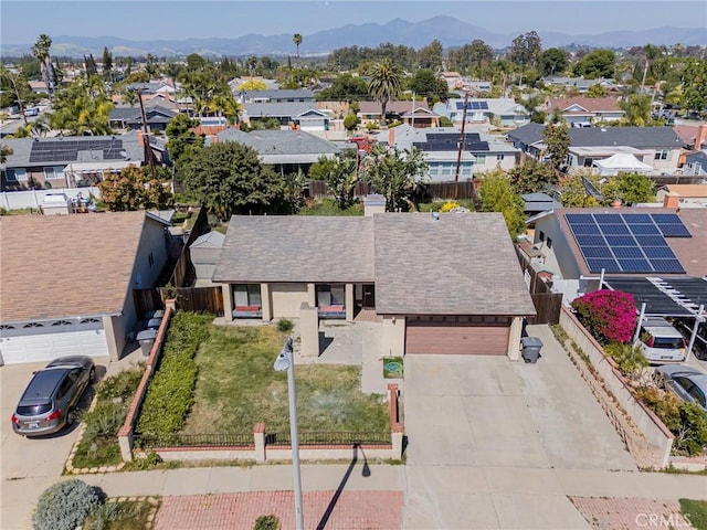24511 Bridger Rd, Lake Forest, CA 92630 - aerial view of residential area featuring a mountainous background