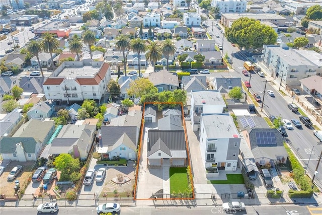 birds eye view of property featuring a residential view