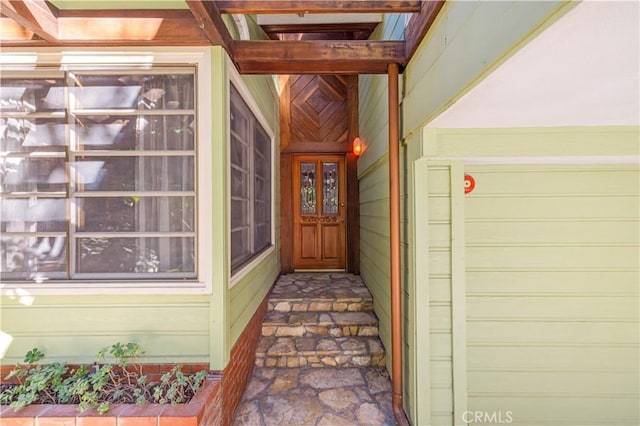 view of property entrance