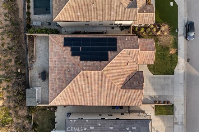 aerial view