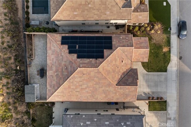 19183 Bension Dr, Saugus, CA 91350 - view from above of property