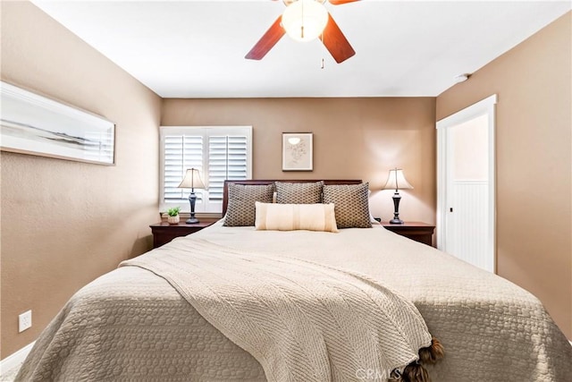 6222 Shawnee Rd, Westminster, CA 92683 - bedroom with ceiling fan