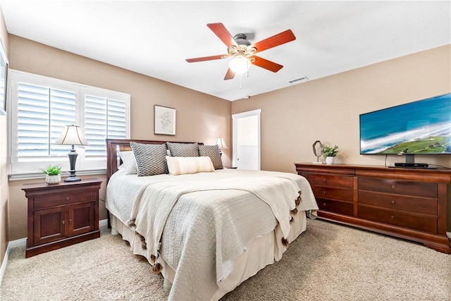 6222 Shawnee Rd, Westminster, CA 92683 - carpeted bedroom featuring ceiling fan