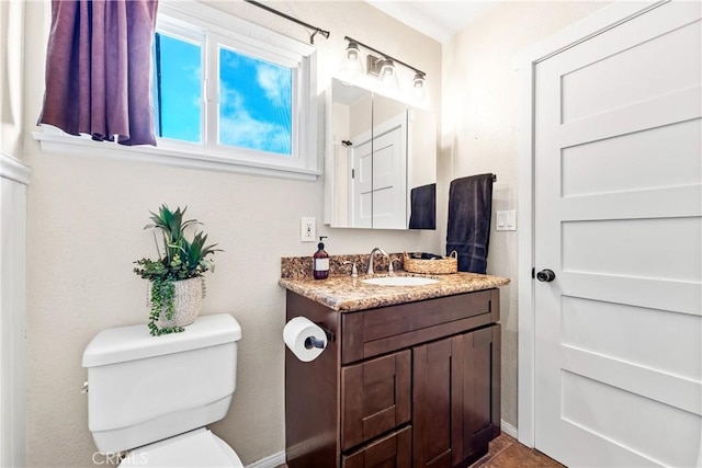 6222 Shawnee Rd, Westminster, CA 92683 - half bathroom featuring toilet and vanity