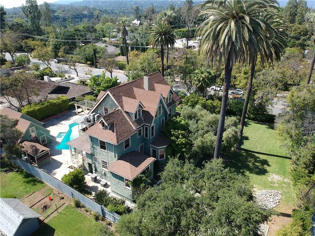 aerial view