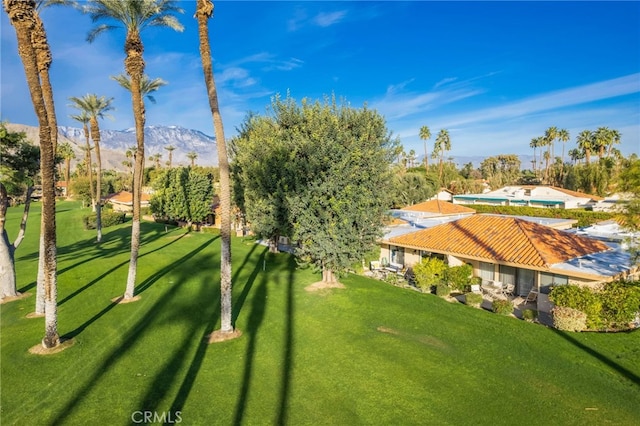 60 La Ronda Dr, Rancho Mirage, CA 92270 - bird's eye view with a mountain view