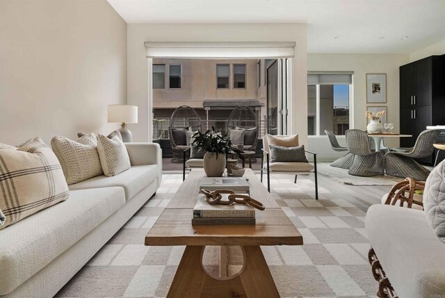 100 Evergreen Ave Unit 3, Imperial Beach, CA 91932 - living room with a fireplace