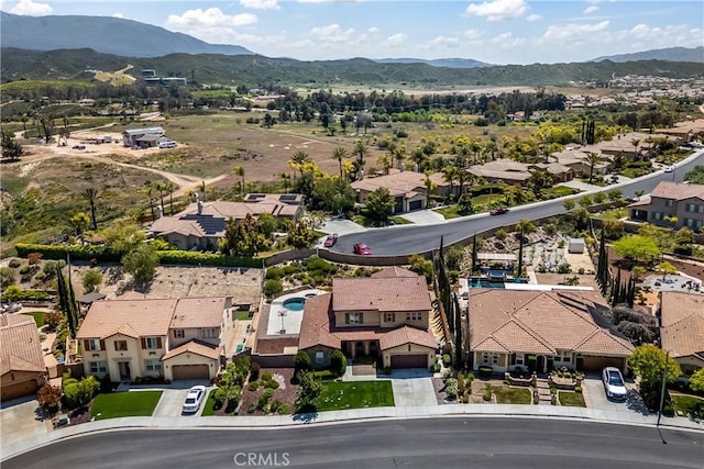 44557 Howell Mountain St, Temecula, CA 92592 - drone / aerial view featuring a residential view and a mountain view