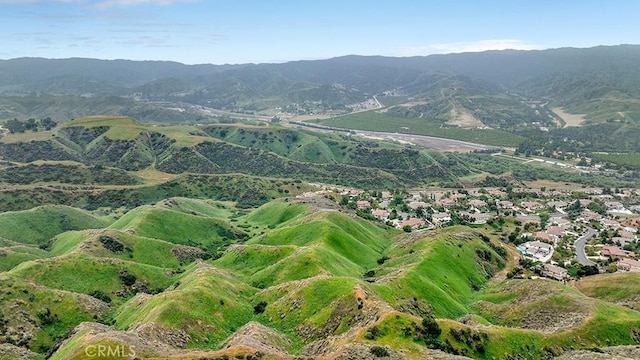508 Lantern Crest Dr, Redlands, CA 92373 - bird's eye view with a mountain view