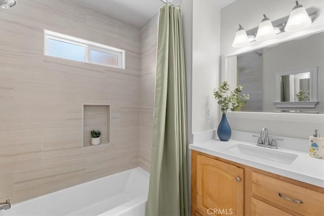 8212 Reading Ave, Los Angeles, CA 90045 - bathroom featuring shower / bath combo and vanity