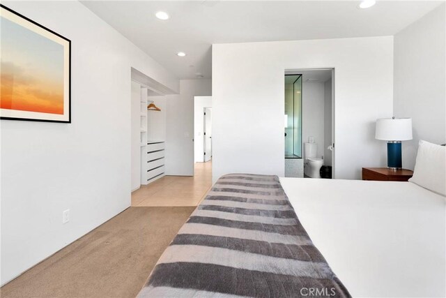64172 Hollinger Rd, Joshua Tree, CA 92252 - bedroom featuring recessed lighting and carpet