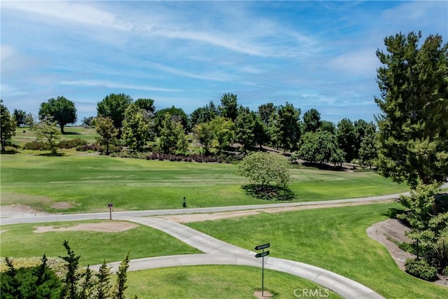 76 Calle Aragon Unit Q, Laguna Woods, CA 92637 - view of home's community featuring view of golf course and a yard