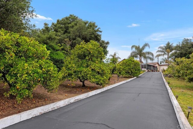 1704 Winterwarm Dr, Fallbrook, CA 92028 - view of asphalt driveway