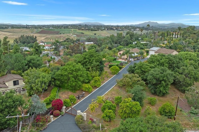 1704 Winterwarm Dr, Fallbrook, CA 92028 - aerial view of a mountain backdrop