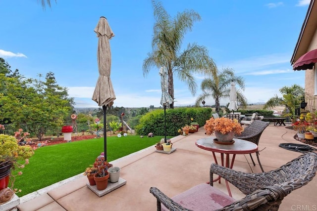 1704 Winterwarm Dr, Fallbrook, CA 92028 - view of patio / terrace
