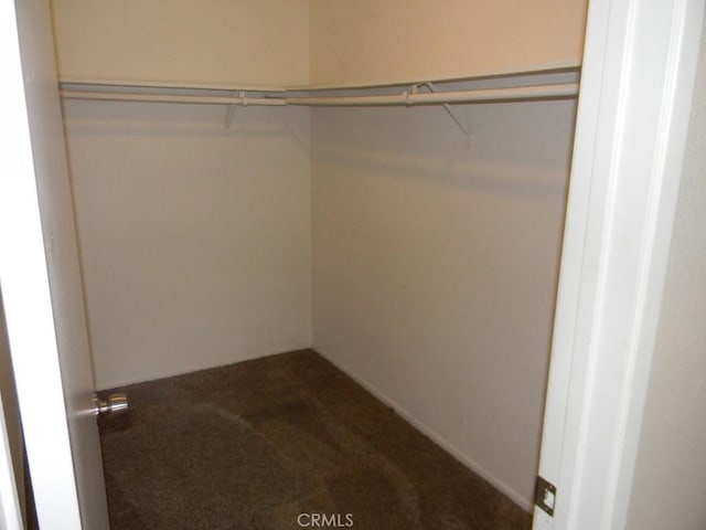 6045 Promontory Ln, Riverside, CA 92506 - walk in closet featuring dark colored carpet