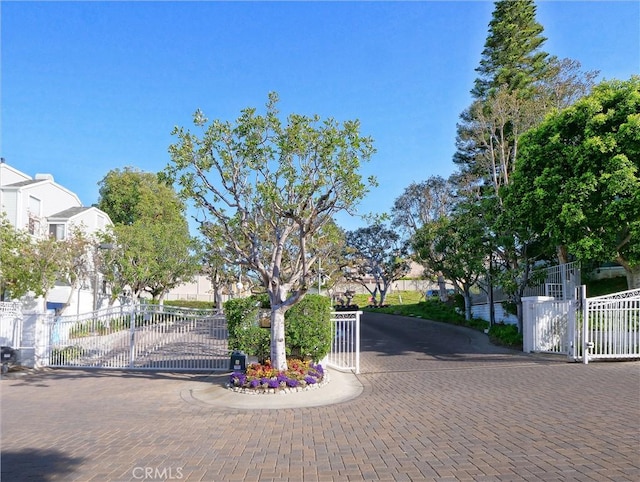 1150 W Capitol Unit 32, San Pedro, CA 90732 - view of road featuring a gate, a gated entry, and curbs