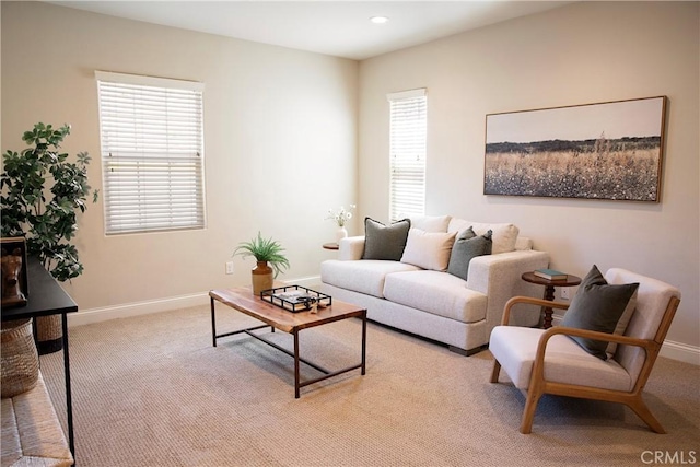 9369 Riberena Cir Unit 11, Atascadero, CA 93422 - living room featuring light carpet and recessed lighting
