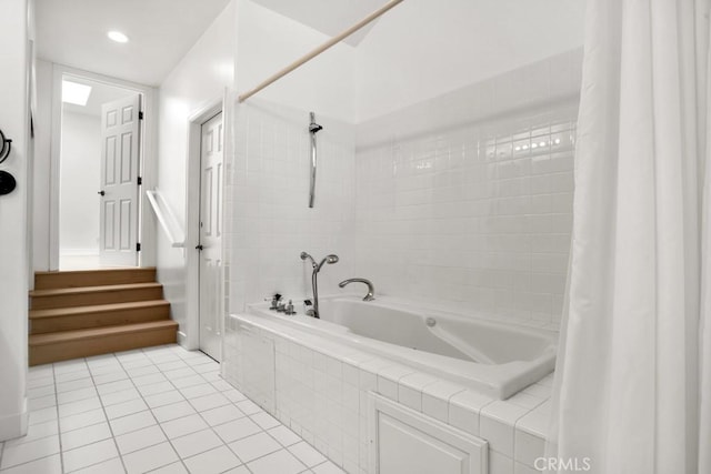 bathroom featuring tile patterned floors