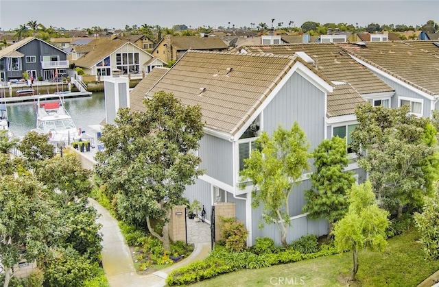 16143 Saint Croix Cir, Huntington Beach, CA 92649 - aerial view of residential area with a nearby body of water