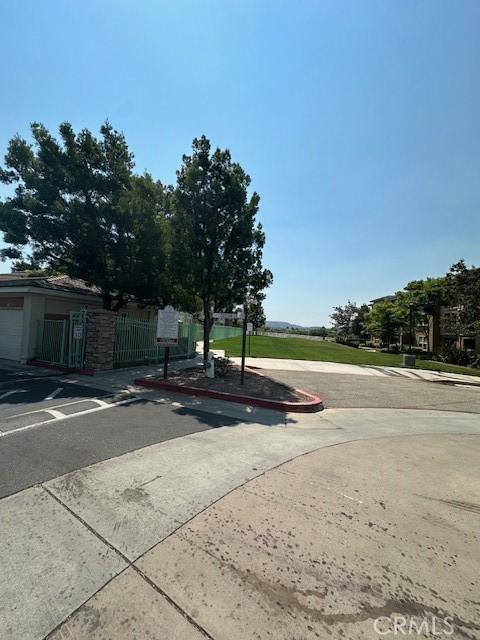 view of road