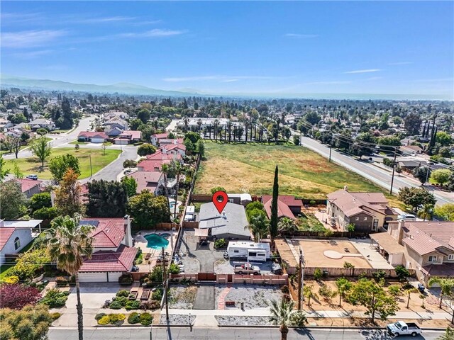 24 S La Salle St, Redlands, CA 92374 - birds eye view of property with a residential view