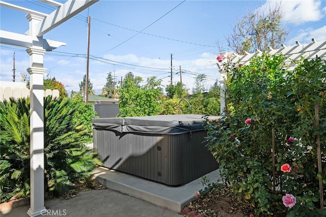 405 E Colton Ave, Redlands, CA 92374 - exterior space featuring a hot tub