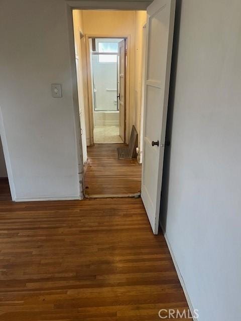 5548 Carley Ave, Whittier, CA 90601 - hall with wood finished floors