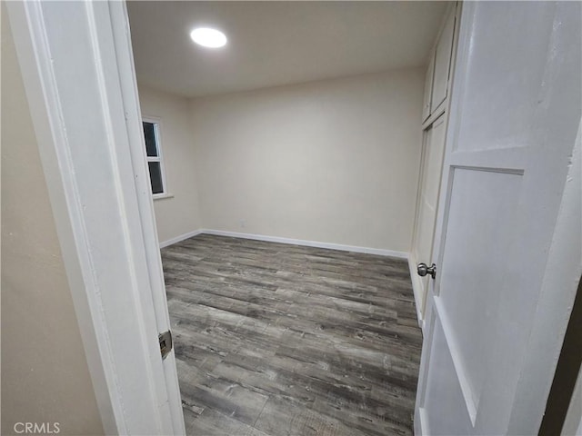 9412 Haney St, Pico Rivera, CA 90660 - spare room featuring wood finished floors, recessed lighting, and baseboards
