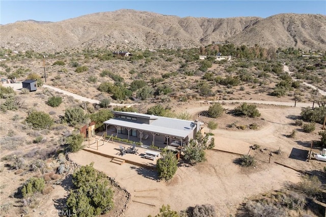 48575 Paradise Ave, Morongo Valley, CA 92256 - view of mountain backdrop with a desert landscape and rural landscape