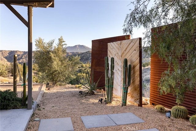 48575 Paradise Ave, Morongo Valley, CA 92256 - view of outdoor structure with a mountain view