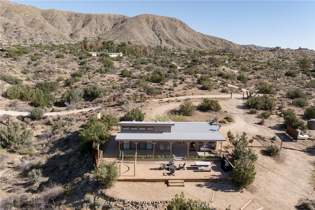 property view of mountains with view of desert