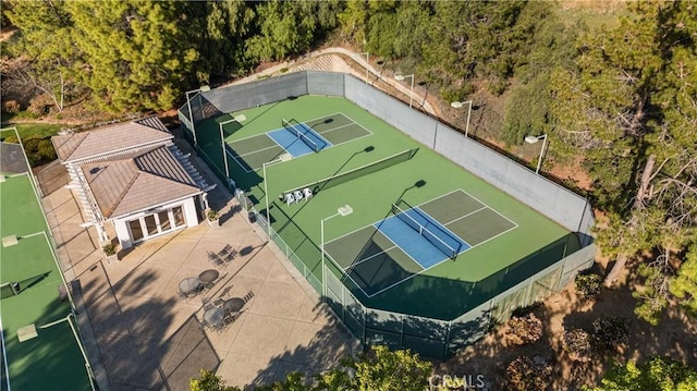 bird's eye view
