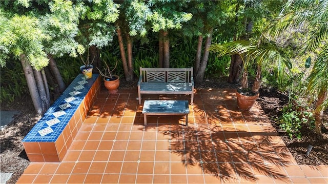 exterior space with a patio