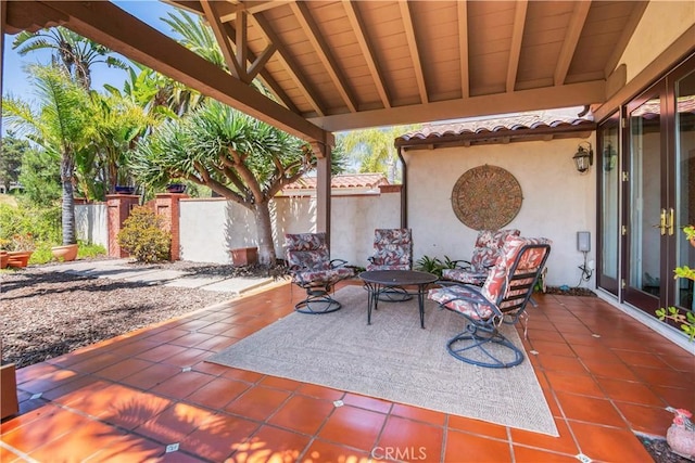 1925 Katie Ct, Fallbrook, CA 92028 - view of patio with fence