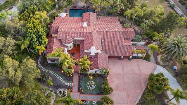 aerial view