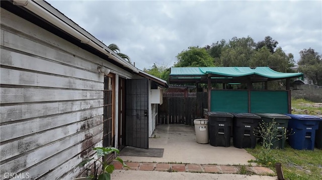 view of patio / terrace