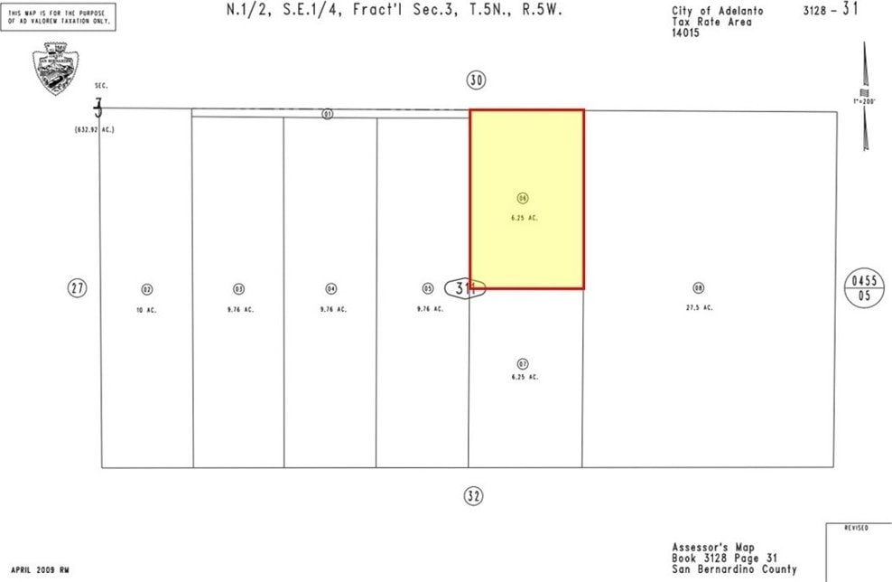 0 Cassia, Adelanto, CA 92301