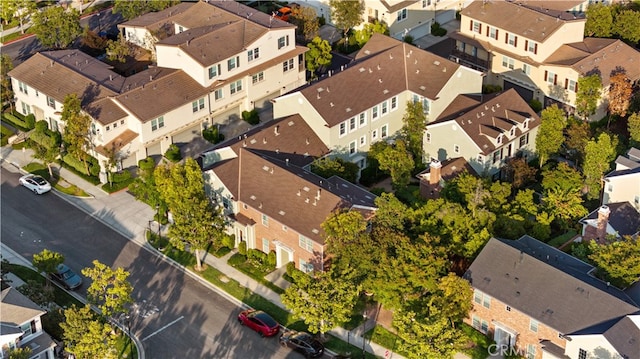 15212 Cambridge St, Tustin, CA 92782 - drone / aerial view with a residential view